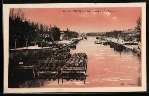 AK Beaucaire, Le Canal et les Quais