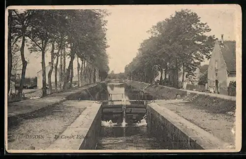 AK Digoin, Le Canal et son Écluse