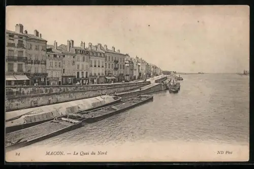 AK Mâcon, Le Quai du Nord