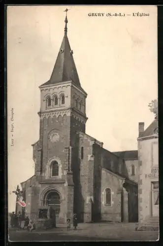 AK Grury /S.-S.-L., L`Église