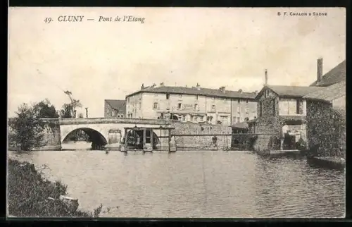 AK Cluny, Pont de l`Étang