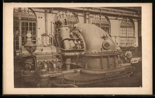 AK Le Creusot, Usines du Creusot, Turbine de 40 000 kws