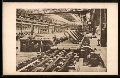 AK Le Creusot, Usines du Creusot, Tôlerie du Breuil, Appareil de Visite, 1ère Vue