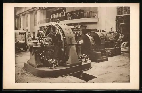 AK Le Creusot, Usines du Creusot, Groupe turbo-dynamo, Station centrale