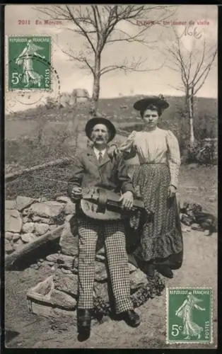 AK Luchon, Un joueur de vielle