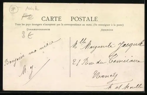 AK St-Gengoux-le-National, La Promenade, vue prise du Bas