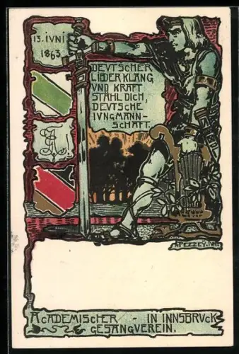 AK Innsbruck, Studentenwappen Academischer Gesangverein
