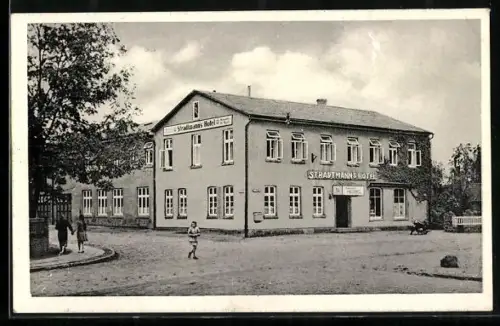 AK Schneverdingen /Lüneburger Heide, Stradtmann`s Hotel