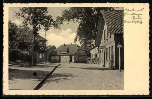 AK Dorfmark /Lüneburger Heide, Marktplatz