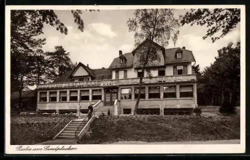 AK Sandplacken /Taunus, Wald-Restaurant Sandplacken, Inh. Wilh. Held