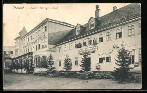AK Oberhof / Thüringen, Hotel Thüringer Wald