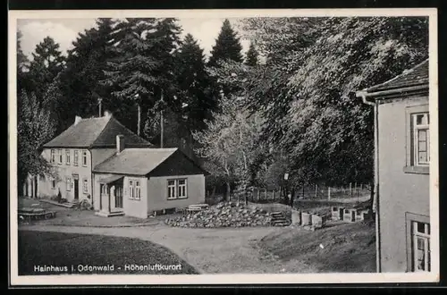AK Hainhaus /Odenwald, Ortspartie