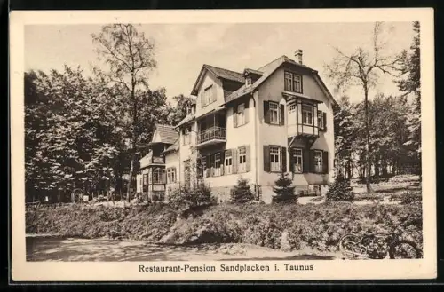 AK Sandplacken i. Taunus, Restaurant-Pension Sandplacken