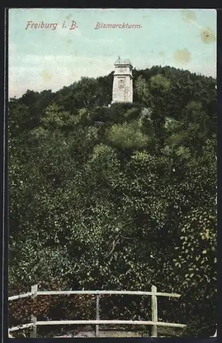 AK Freiburg i. B., Bismarckturm