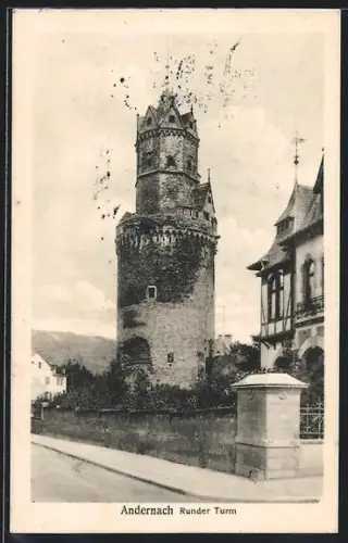 AK Andernach, Runder Turm