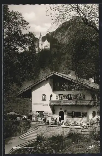 AK Hohenschwangau, Café-Restaurant Kainz, Schloss Neuschwanstein