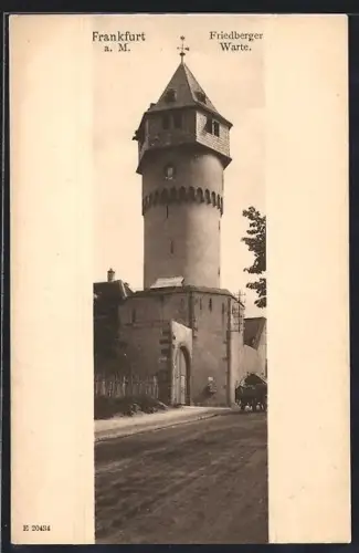 AK Frankfurt-Ostend, Friedberger Warte