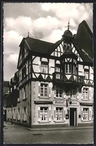 AK Haslach /Kinzigtal, Gasthof und Pension Zum Raben, Bes. W. Fackler