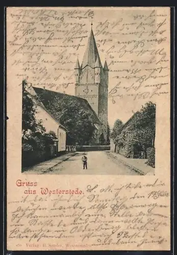 AK Westerstede, Kirchturm der St.-Petri-Kirche
