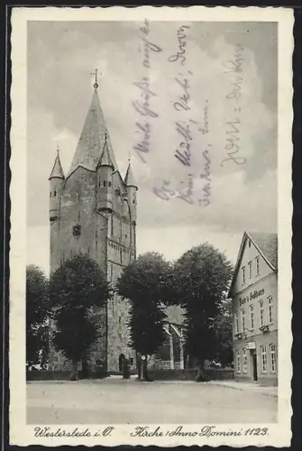 AK Westerstede i. O., Kirche Anno Domini 1123