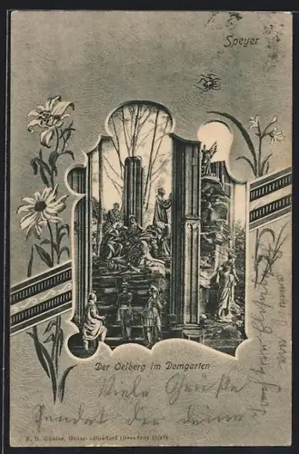 AK Speyer, Ölberg im Domgarten