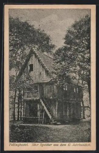 AK Fallingbostel, Alter Speicher aus dem 17. Jahrhundert