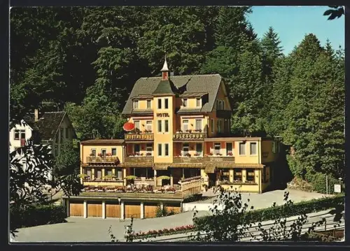 AK Lauterbach /Schwarzwald, Hotel Restaurant Holzschuh