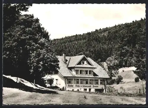 AK Atdorf /Säckingen, Gasthof Mühle im Schwarzwald, Bes. Familie A. Hiener