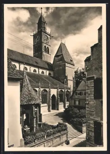 AK Überlingen /Bodensee, St. Nikolaus Münster