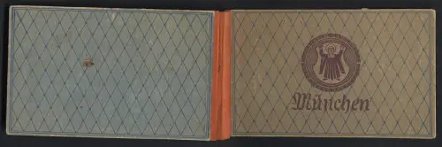 20 Stereo-Fotografien, Ansicht München, Justizpalast, Blick auf Ludwigstrasse, Residenz Hofgartenseite, Frauenkirche