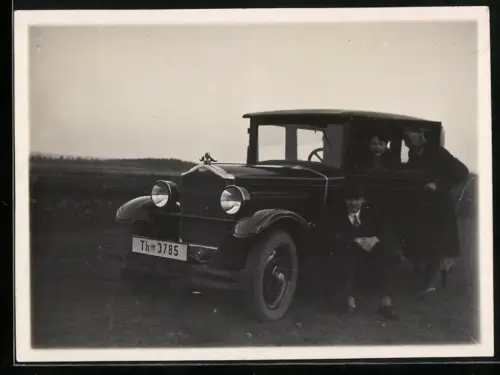 Fotografie Auto Opel, Kennzeichen: Th-3785