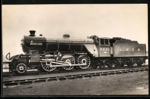 Fotografie britische Eisenbahn der LNER Nr. 3401, Bantam Cock