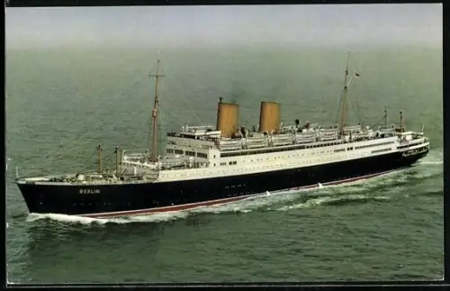 AK Passagierschiff M.S. Berlin, 19100 BRT, Norddeutscher Lloyd