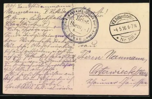 AK S.M.S. Elsass vor Anker liegend, Kriegsschiff