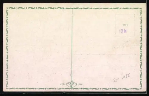 AK Wien, Opernring mit Strassenbahn