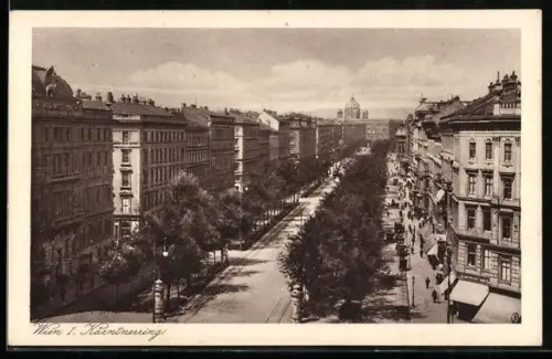 AK Wien, Kärntnerring, Strassenpartie