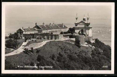 AK Wien, Höhenstrasse, Leopoldsberg