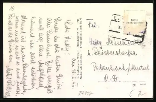 AK Lambach /Ob. Do., Panorama mit Kalt- und Warmbad