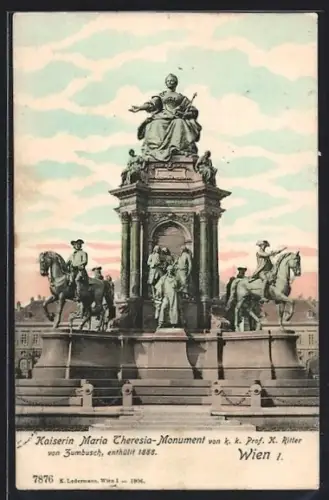 AK Wien, Kaiserin Maria Theresia-Monument
