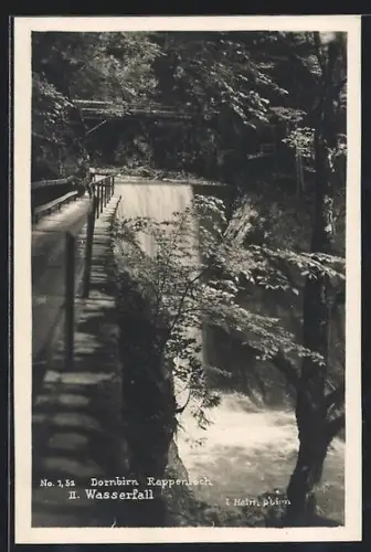 AK Dornbirn, Rappenloch, Wasserfall