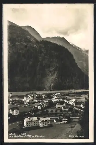 AK Mallnitz /Kärnten, Ort mit Törlkopf