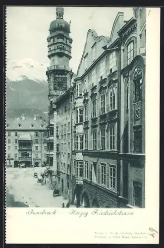 AK Innsbruck, Herzog Friedrichstrasse