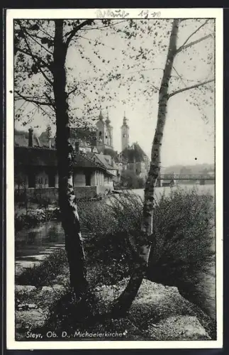 AK Steyr /Ob. D., Michaelerkirche