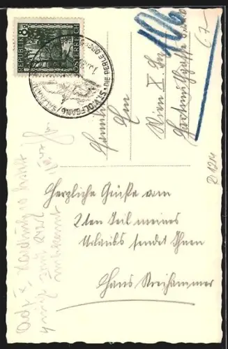 AK St. Wolfgang, Panorama mit Rettenkogel