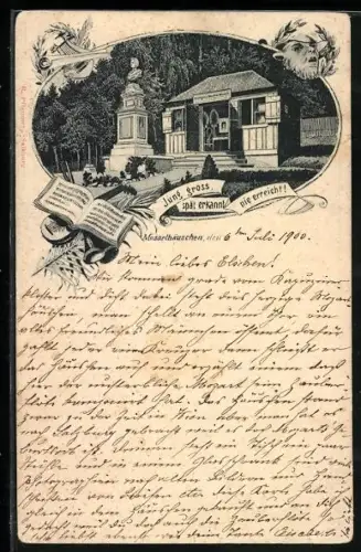 AK Salzburg, Mozarthäuschen