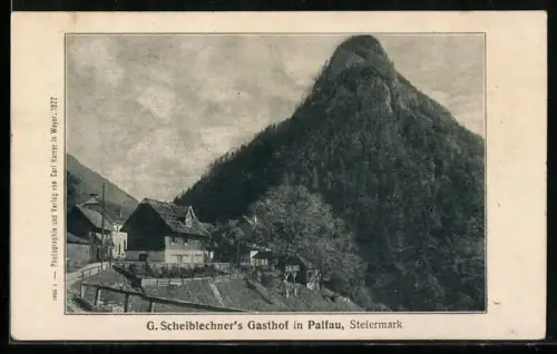 AK Palfau /Steiermark, Gasthof G. Scheiblechner