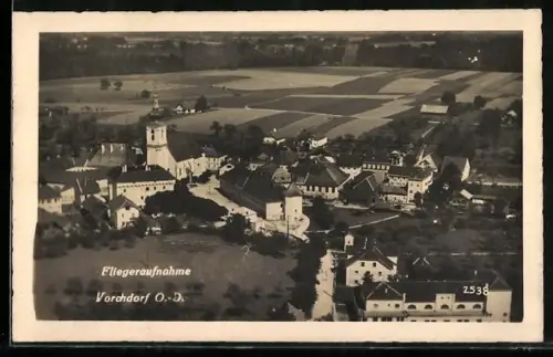 AK Vorchdorf /Ob.-D., Fliegeraufnahme