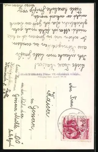 AK Königstetten /N. Oe., Erholungsheim, Panorama mit Tulbingerkogel und Kirche