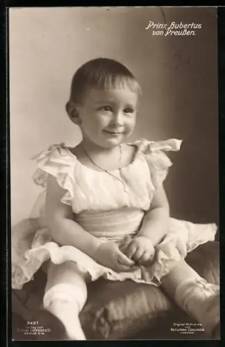 AK Portrait von Prinz Hubertus von Preussen als Kleinkind
