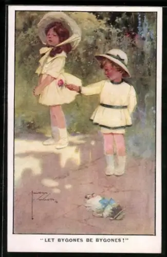 Künstler-AK Lawson Wood: Let bygones be bygones!, Scherz